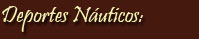 Deportes N&aacute;uticos en La Plata